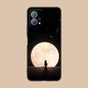 Чехол для мобильного телефона Luna Moon Cat для Huawei P60 P50 P40 P30 P20 P10 P9 P8 Pro Lite Plus Цветной печатный чехол Чехол Смартфон