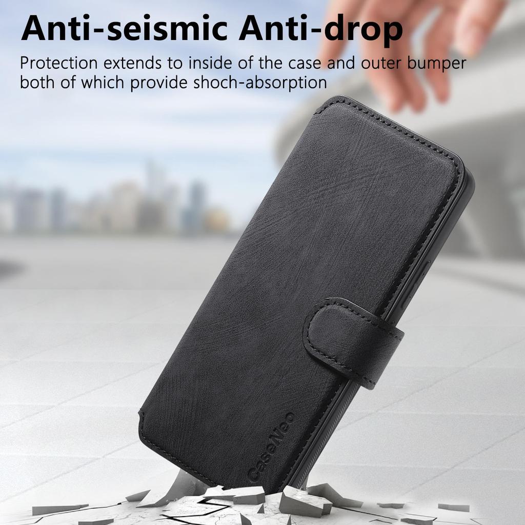 For Samsung Galaxy S23+ Magnetic Case CASENEO Detachable Leather Phone Wallet Cover