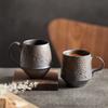 Креативная ретро позолоченная кофейная чашка ручной работы из грубой керамики кофейная чашка японская парная чашка бытовая чашка для послеобеденного чая чашка для воды