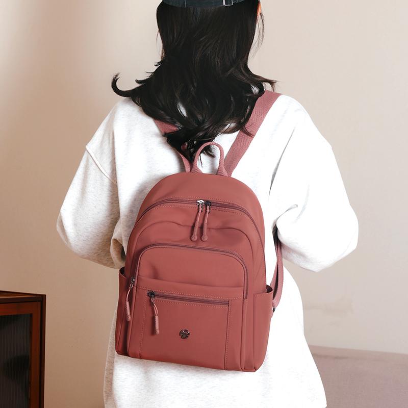 Женский рюкзак большой вместимости, школьный рюкзак, легкий нейлоновый дорожный рюкзак