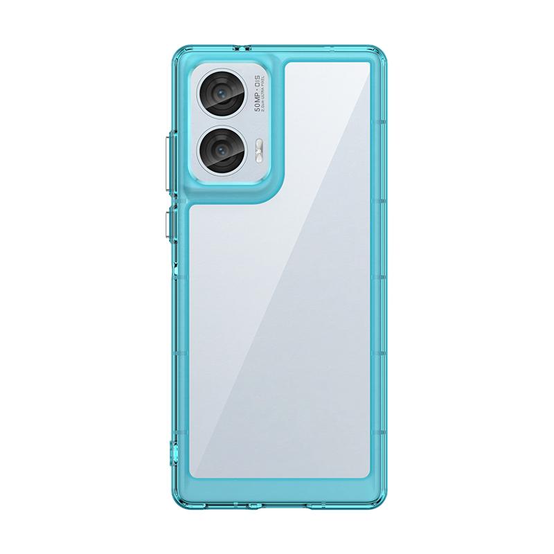 Для Motorola Edge 50 Fusion чехол роскошный прозрачный силиконовый чехол Moto Edge 50 Fusion защитный чехол для телефона Moto Edge 50 Fusion чехол