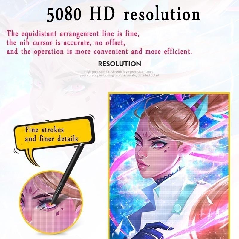 Модный новый цифровой планшет 1060 PRO, модный офисный компьютер, доска для рисования, можно подключить к мобильному телефону/компьютеру