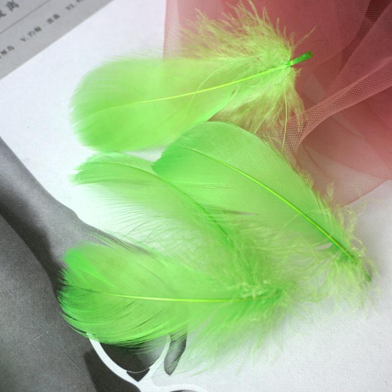 Natural Goose Feathers Plumes 4-8cm 8-12cm Swan Feather Plume for Home Decoration Craft DIY Wedding Jewelry Accessories 100pc