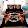 H-Hells logo A-Angels Duvet Cover Set Home Style Bedding Soft Laundry Cotton Bed 3 Piece Set Student Dormitory Gift