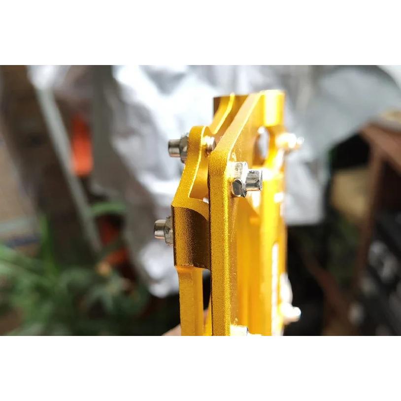 New 3 Bearings Bike Pedals Non-Slip MTB Pedals Aluminum Alloy Flat Applicable Waterproof Cycling Accessories