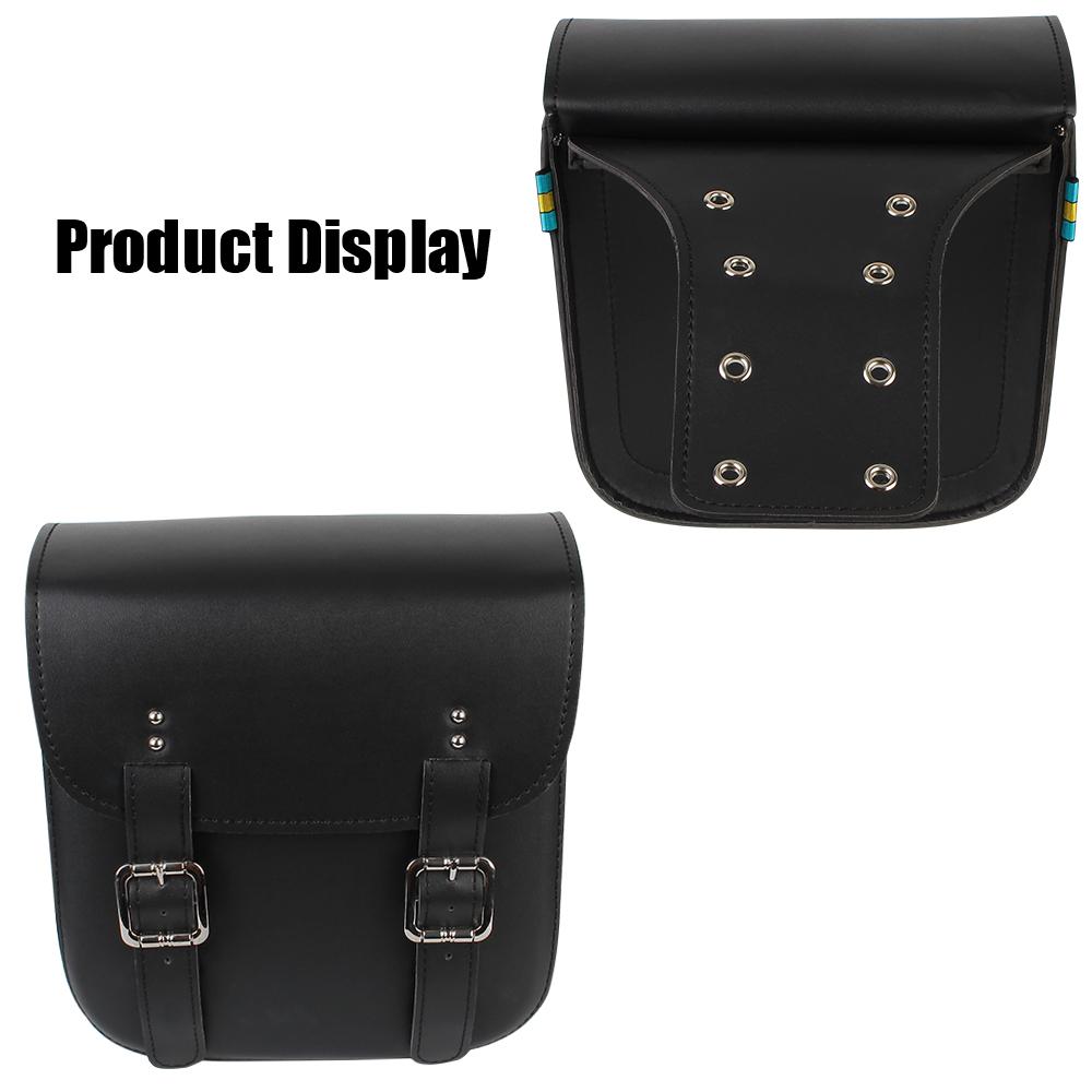 Большая вместимость, боковые сумки для мотоцикла, сумка для хранения инструментов, 2 шт./компл., седельная сумка для мотоцикла из искусственной кожи, аксессуары для мотоциклов, универсальные