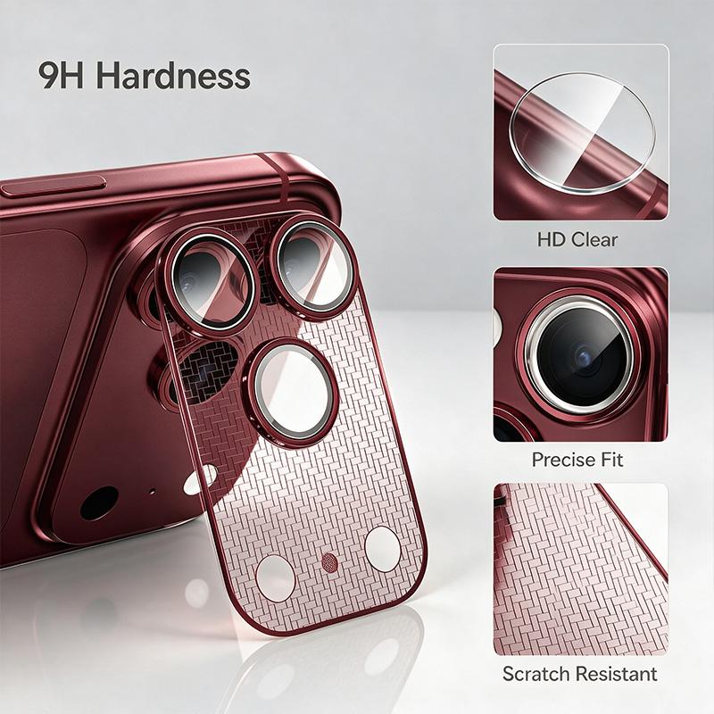 For iPhone 18 Pro 18 Pro Max Camera Lens Protector Bubble Anti Fall Scratch Resistant Easy Installation Drop Shipping 4