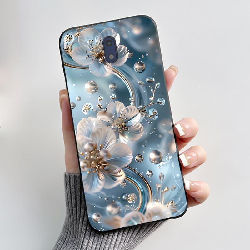 For Nokia 3 Case For Nokia 3.1 Phone Case Luxury Fashion Butterfly Flowers Soft Slim Black Silicone Back Cover for Nokia3 Casing