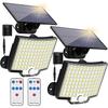106LED сплит-солнечная лампа 3 режима освещения наружное украшение солнечный свет настенный светильник PIR датчик движения водостойкий садовый гаражный светильник
