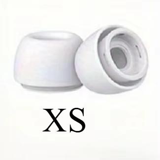 XS/S/M/L Replacement Ear Tips Suitable for AirPods Pro 1 2 Soft Silicone Non-Slip Earphone Earbuds with Noise Reduction Hole