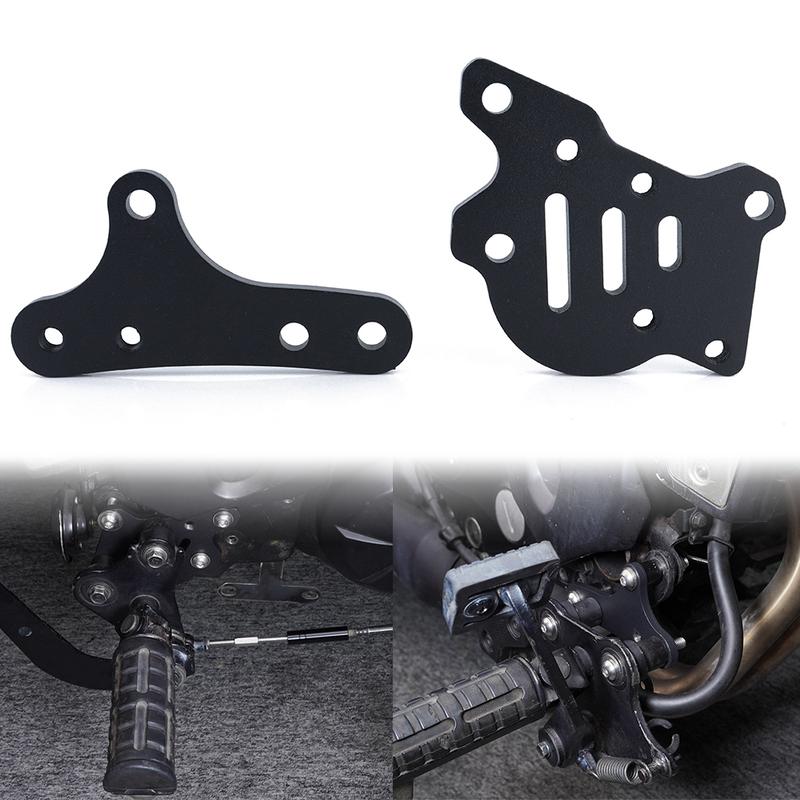 For Kawasaki Vulcan 650 S / VN650 2015-2024 Motorcycle 6" Forward Control Footrest Extensions Pegs Footpegs Adjustable Set