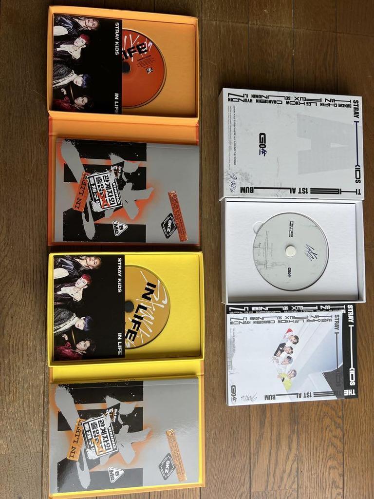 [USED] Stray Kids GO Raw Album Photo Book Set of 3