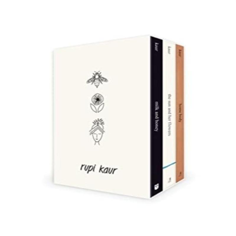 Rupi Kaur Trilogy Boxed Set by Rupi Kaur Paperback Book 9781398528901