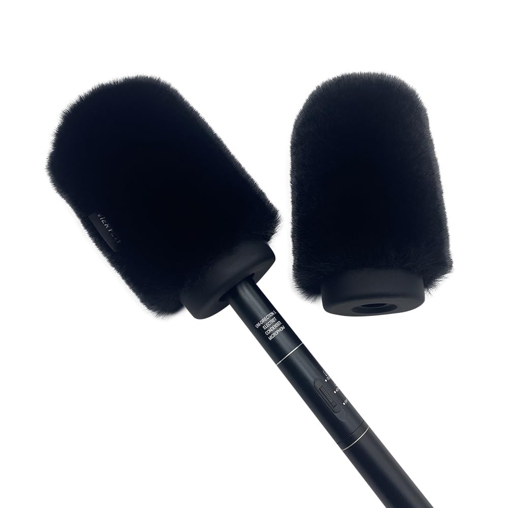 VIERYCIY Поролоновая ветрозащита и поп-фильтр для микрофона Sennheiser MKE600 Rode NTG4 NTG5 Sony ECM-XM1 ECM673 ECM674 ECM NV1 Shotgun Микрофонная насадка Ветрозащитный экран