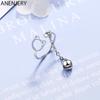 Cute Cat Ring With Bell Pendant Adjustable Animal Ring For Girl Fashion Jewelry