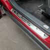 Door Sill Strip Protector Scuff Plate Trim For Rivian R1S R1T -2024 Car Exterior Accessories Stickers Threshold Guard Pedal