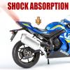 1:9 Scale SUZUKI GSX-1000R Motorcycle Model Toy Car Alloy Diecast Wheeling Shock Absorption Motor Models Toys Kids Boys Gifts