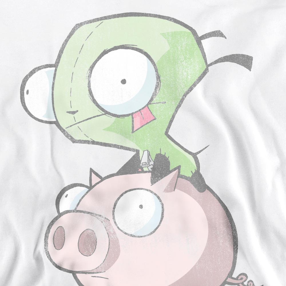 Invader Zim Unisex Adult Gir & Pig Sweatshirt