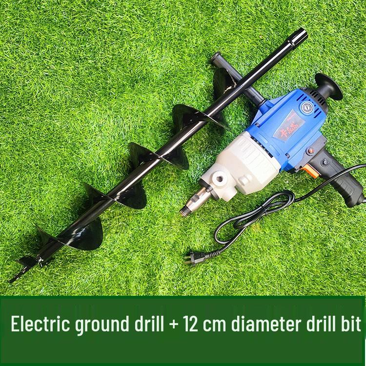 Мощный электрический земляной бур для копания и посадки