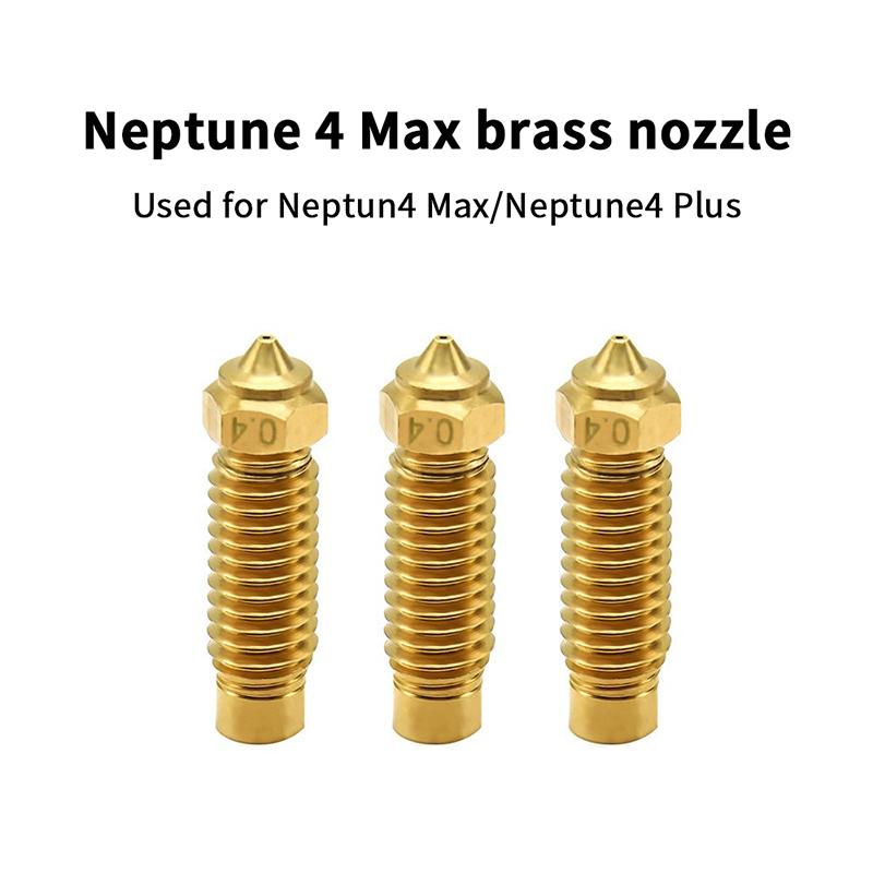 Для Elegoo Neptune 4 Plus Сопло Латунь Закаленная сталь 0.2 0.4 0.6 0.8 1.0 мм Сопла для 3D-принтера Для Elegoo Neptune 4 Max Сопла