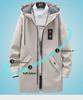 Spring & Autumn Youth Hooded Business Casual Men's Windbreaker Jacket