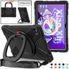 Для Lenovo Tab M10 Plus TB-X606F 10.6 TB128FU 3-го 10.1 дюйма TB328FU TB-X306F Ударопрочный Чехол для Планшета Ручное Кольцо-Подставка Прочный Funda