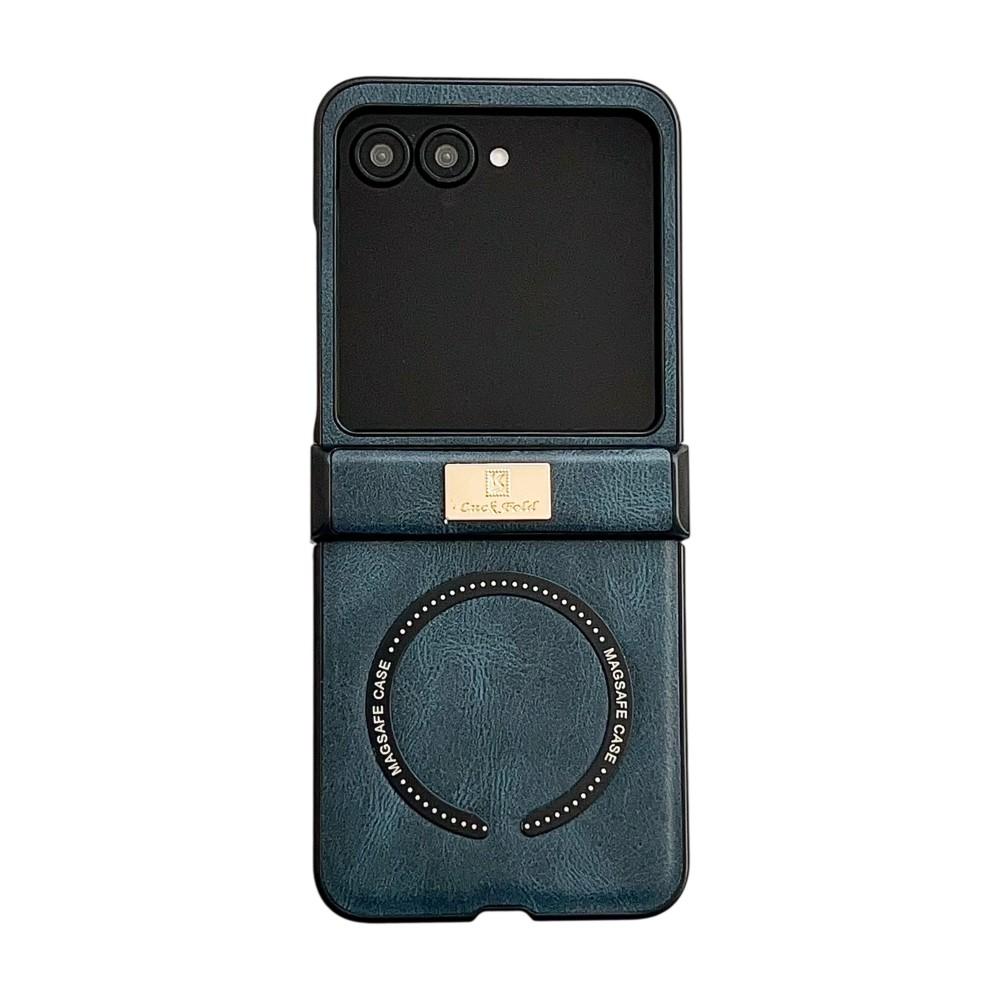 Для Motorola Razr 60 Ultra Чехол Роскошная PU Кожа Магнитная Беспроводная Зарядка Защитная Задняя Крышка Для Moto Razr 60 50 Ultra Чехол