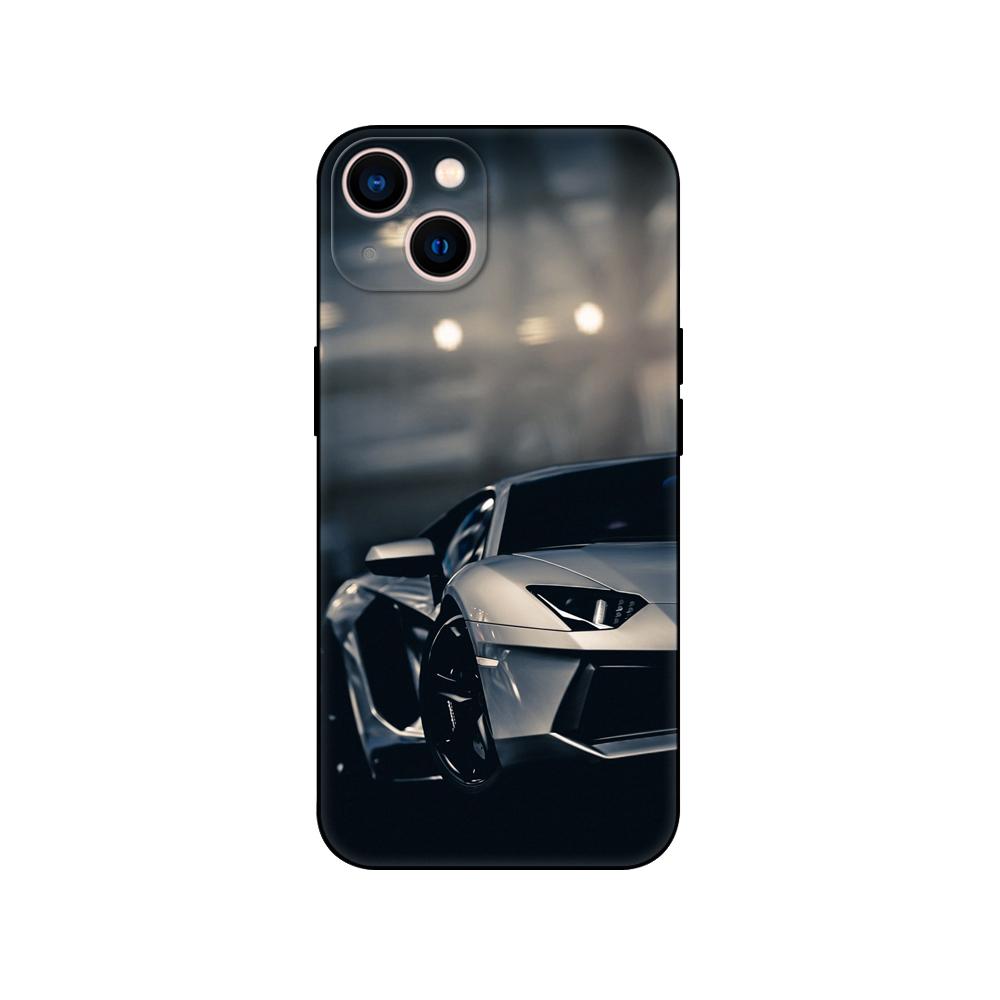 Черный чехол из ТПУ для iPhone 5 5s se 2020 6 6s 7 8 plus x 10 XR XS 11 12 13 mini pro MAX задняя крышка мода автомобиль спорт