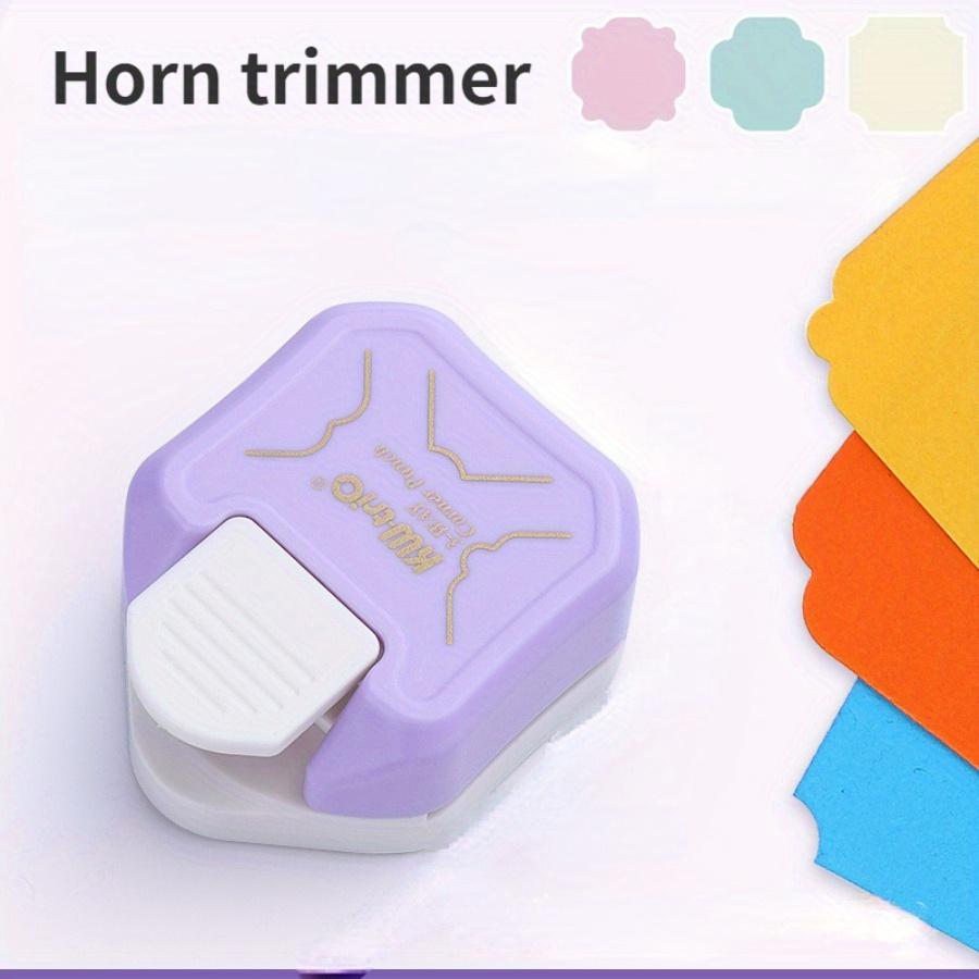 1PC 3-in-1 Fancy Hand-held Corner Trimmer Round Trimmer Flat Trimmer Hand Ledger DIY Manual Corner Trimmer