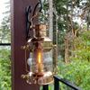 Antique Brass, Copper Anchor Oil Lamp