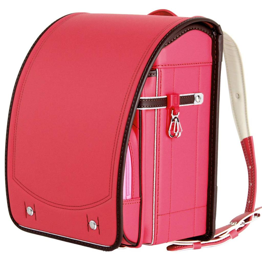 Tansu no Gen School Backpack for Fits A4 Features Reflective Reinforced Adjustable Rain Buzzer Vivid 65000011 03 Girls, Files, Material, Panel,