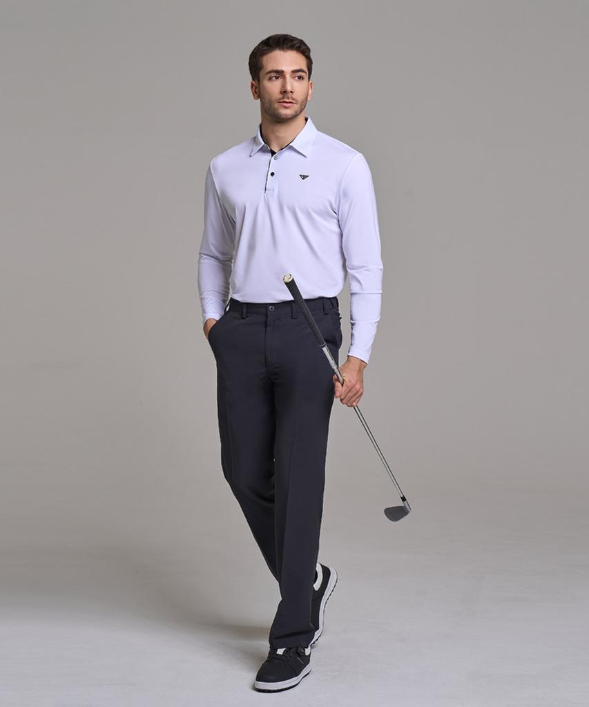 DOWNBLOW Men'S Sports Golf Wear Hidden Elastic Waist Air Slacks Pants Lax6013