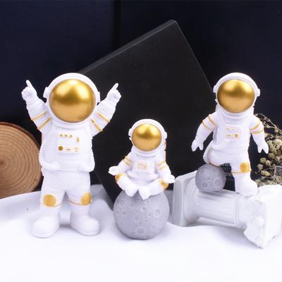 3 шт. 1 шт. Фигурка Астронавт Фигурка Действия Астронавт Мини DIY Модель Action Pop Домашний Декор Милый Набор Космонавтов