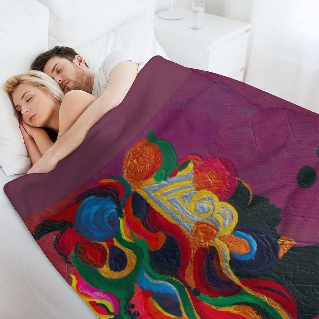 The Matriarch Throw Blanket Soft Big Sleeping Bag Blankets For Bed Vintage Blankets