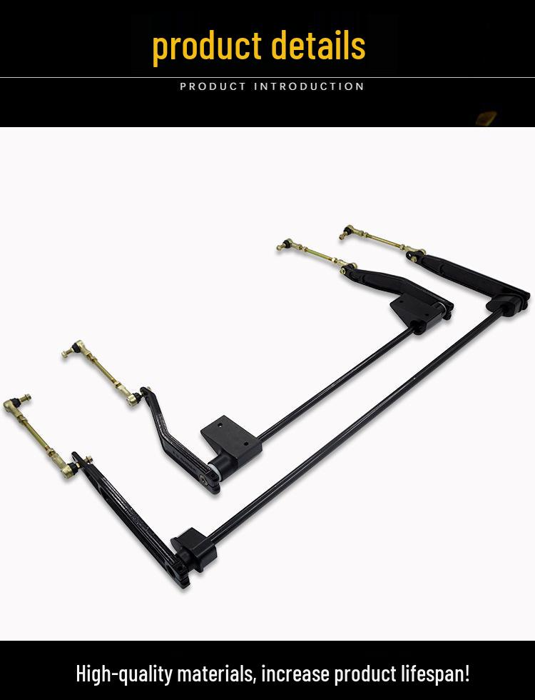 Внедорожный кованый стабилизатор поперечной устойчивости с большим ходом для Jeep Wrangler JL (Передний задний)