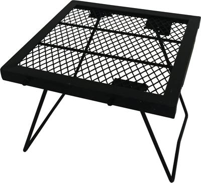 Onoue Manufacturing Plus Совместимый Низкий 340 x 340 x Сборка Верхняя панель 340 x Костер Барбекю (ОНОЭ) Мульти-стенд MS-3434 [Стол для открытого огня, Черный,
