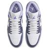 Air Jordan 1 Low White Indigo Haze Мужские кроссовки Фиолетовый 553558-145