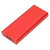 MSATA To USB 3.0 SSD Enclosure Adapter 6Gbps Slim Design Good Heat Dissipation Red SSD Enclosure