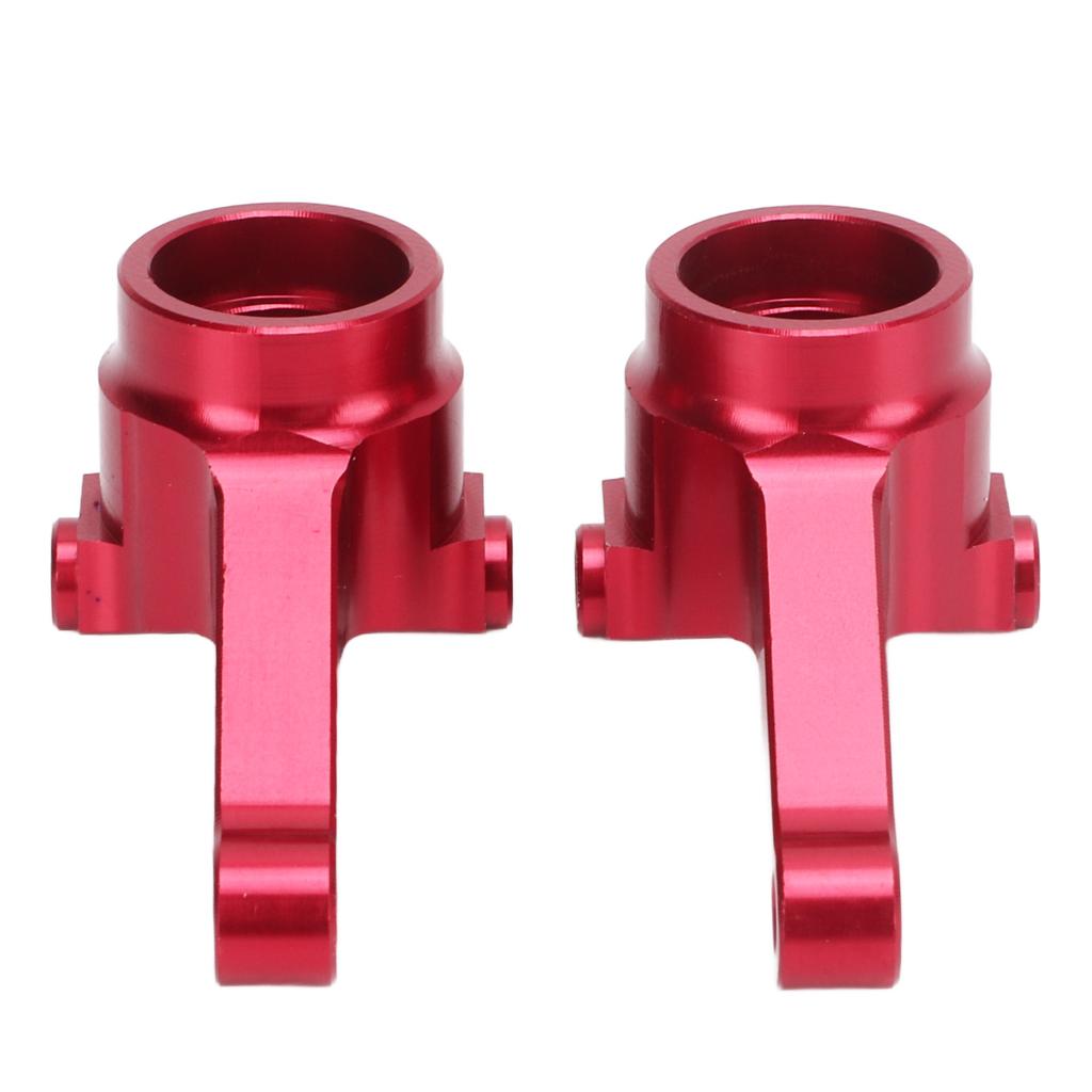 2Pcs Metal Aluminum Alloy Steering Cup for LC Racing PTG?2 110 RC Car Upgrade Parts AccessoriesRed
