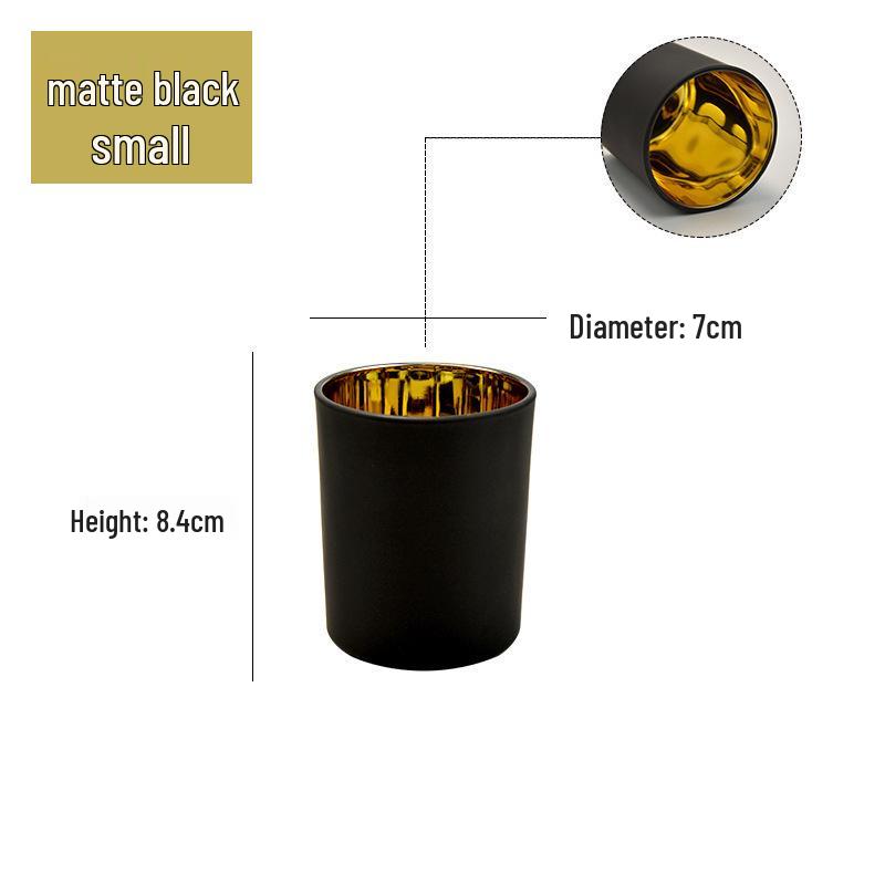 Electroplated Aromatherapy Glass Candle Holder - DIY Home Decor