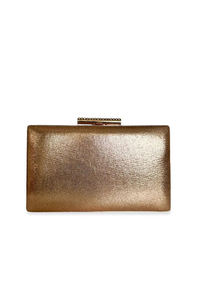 Women's Stylish and Useful Evening Dress Bag Gold Gold Dore Color Stone Case Evening Dress Bag Evening Bag Wedding Engagement Bag Clutch Bag