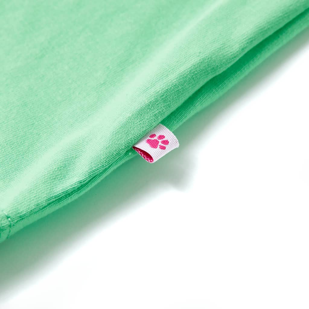 Kids T shirt Light Green Size 104