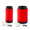 1Set Porcelain Casting Rings Silicone Rubber Rings for Dental Porcelain Furnaces Portable Push-Rod Base Dental Materials
