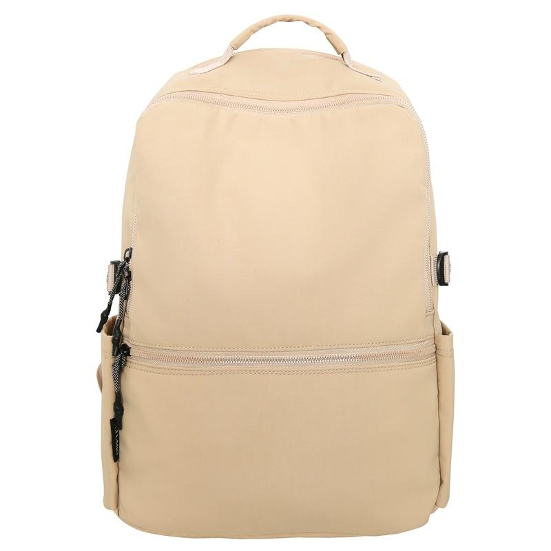 Женский однотонный рюкзак, мужская сумка для компьютера большой емкости, легкий рюкзак, школьная сумка для школьников