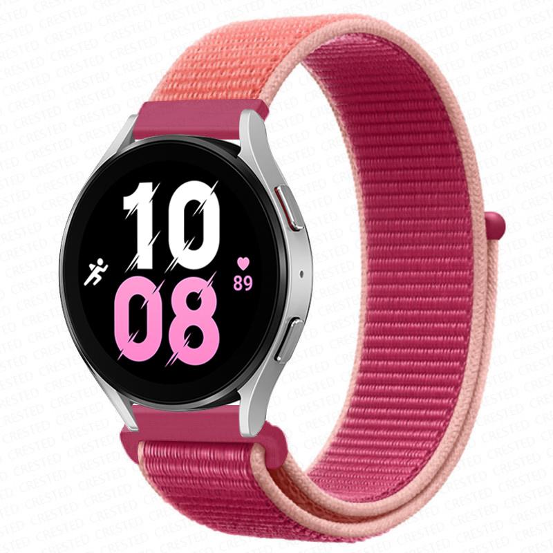Нейлоновая петля для ремешка Samsung galaxy watch 7/6/4/браслета Classic 47 46 мм 40 для ремешка часов huawei gt 4 Galaxy Watch 7/5/LTE 44 20/22