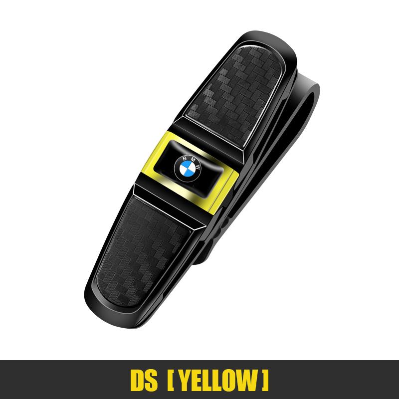 LLIT4 BMW Car Sun Visor Glasses Clip Ticket Card Storage Clamp For E60 E70 E39 Performance E90 X7 E92 E91 F20 E46 F30 F40 F10 E36 E87