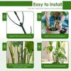 Plastic Climbing Vine Stake Flower Pot Trellis Garden Plant Stake Bonsai Fixing Rod  Indoor Outdoor