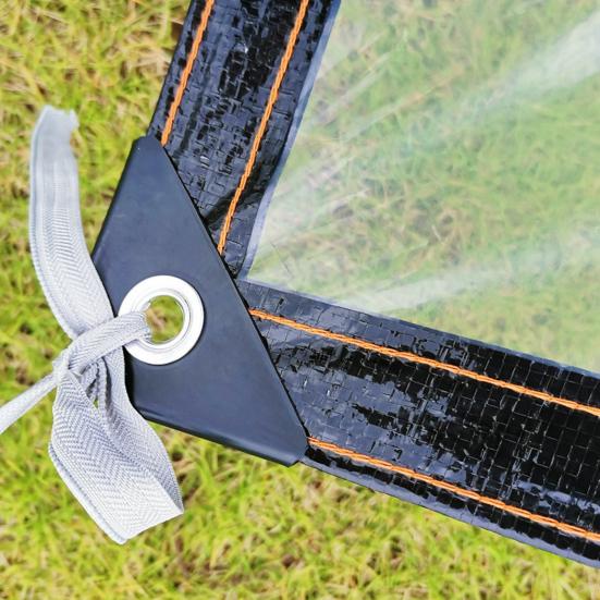 Прозрачный водонепроницаемый брезент, универсальный наружный чехол, утолщенный дизайн, экологически чистая непромокаемая пленка для растений