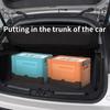 Camping Storage Box Folding Multifunction Space-Saving Plastic Sundries Storages Car Backup Organizer Portable High-Capacity Box