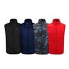 Men's upgraded heating vest, smart electric heating vest, rechargeable winter vest